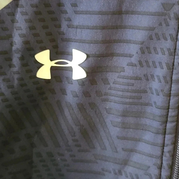 Under Armour Men's Full Zip Navy Jacket Size M - Picture 3 of 9